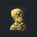 Impressão Em Tela Crânio com cigarro queimado por Vincent van Gogh<br><div class="desc">Crânio com Cigarro queimado por Vincent van Gogh é um apos impressionismo de arte de vintage que ainda pinta a vida. Um retrato do esqueleto humano fumando. Imagem do excelente a utilizar em produtos anti-tabagismo. Fumar matares 1.000 a cada ano, ajudar alguém a parar de fumar hoje. Imagem de excelente...</div>