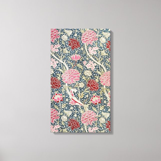 Impressão Em Tela Cray Pattern (por William Morris) Art (Frente)