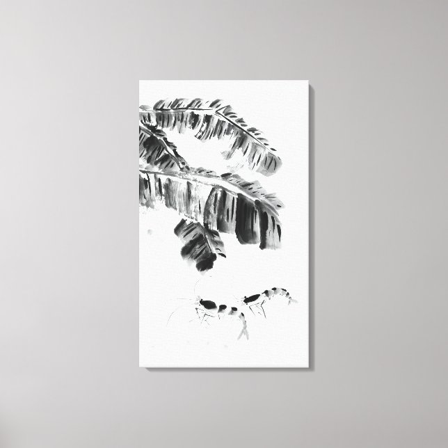 Impressão Em Tela Crayfish da Água (Frente)