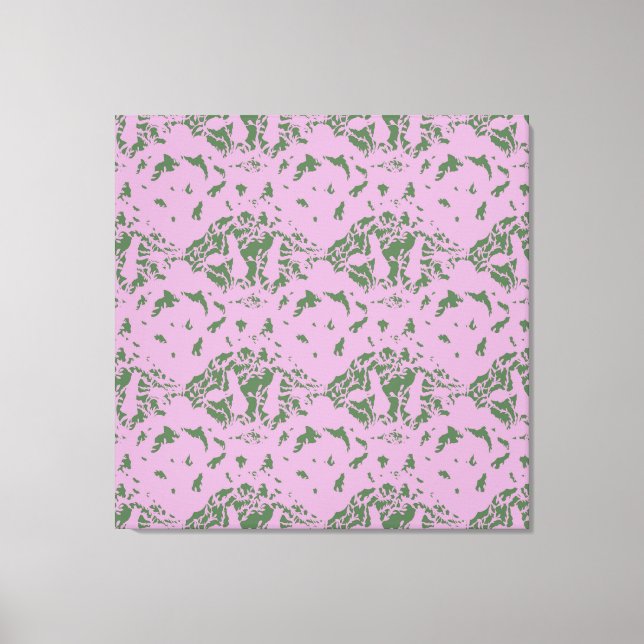 Impressão Em Tela Creadoras de jardines (Frente)