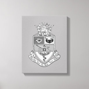 Impressão Em Tela Crest da Kappa Psi