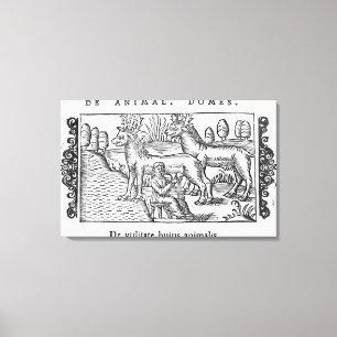 Impressão Em Tela Criação de renas