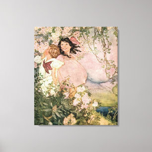 Impressão Em Tela Crianças em Primavera por Ruth Halock