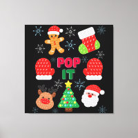 Crianças Pop De Natal Papais noeis De Bolha