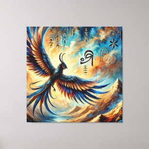 Impressão Em Tela Criatura mítica inspirada no Egito na Dreamscape