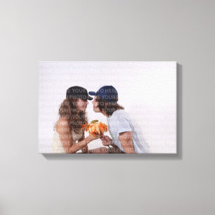 Impressão Em Tela Crie *A sua* Impressão de Tela Fotográfica