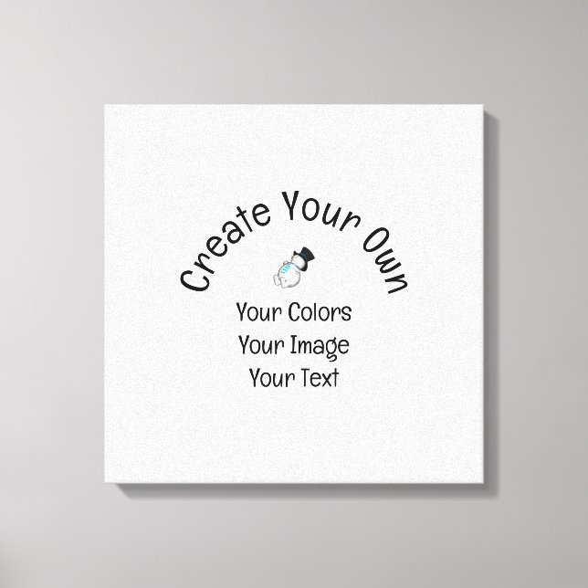 Impressão Em Tela Crie seu próprio personalizado (Frente)