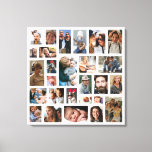 Impressão Em Tela Crie sua própria colagem de fotos<br><div class="desc">Crie sua própria canvas de colagem de fotos usando esta modelo de imagem da família,  é tão fácil substituí-la por suas próprias memórias especiais!</div>