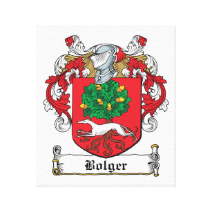 Impressão Em Tela Crista da família de Bolger