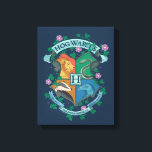 Impressão Em Tela Crista Floral de HOGWARTS™<br><div class="desc">HARRY POTTER™ | Confira esta ilustração da crista floral de HOGWARTS™!</div>
