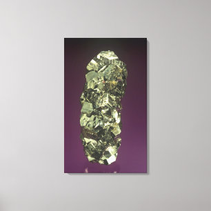 Impressão Em Tela Cristais da pirite, Peru, Ámérica do Sul