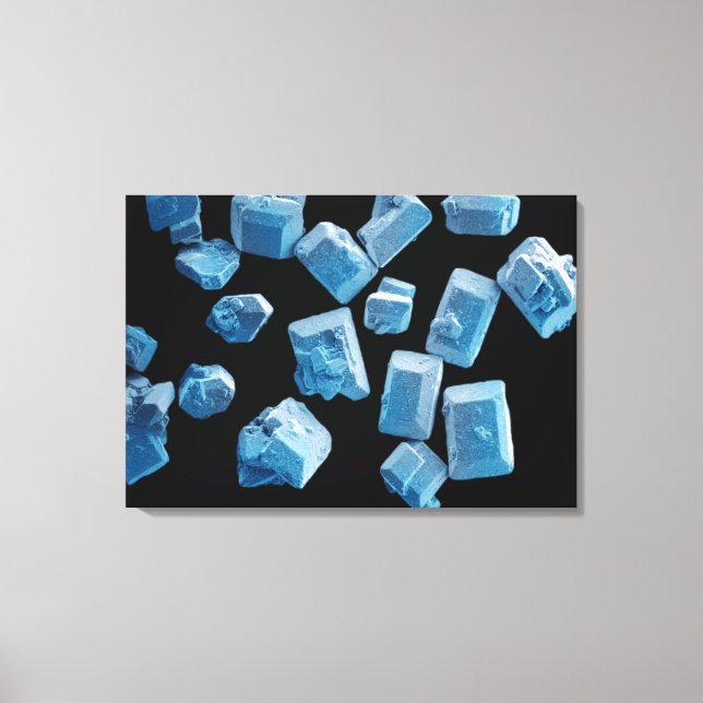 Impressão Em Tela Cristais de sal (NaCl) (Frente)