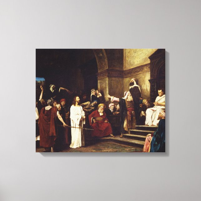 Impressão Em Tela Cristo antes de pilotar (Frente)