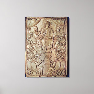 Impressão Em Tela Cristo com os doze apóstolos