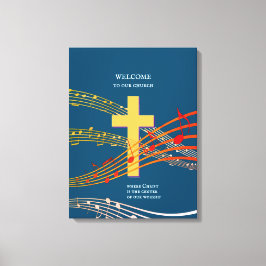 Impressão Em Tela CRISTO DO Culto Cristão CENTRO