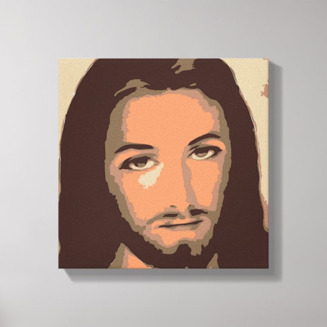 Impressão Em Tela Cristo JESUS (Frente)