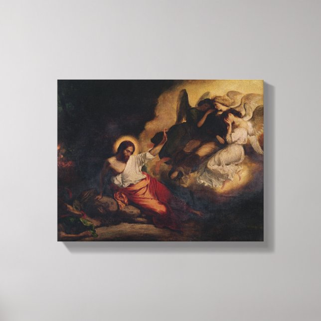 Impressão Em Tela Cristo no Jardim das Azeitonas, 1827 (Frente)