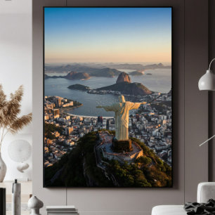 Impressão Em Tela Cristo Redentor – O Guardião do Rio