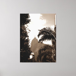 Impressão Em Tela Cristo visto da Rua