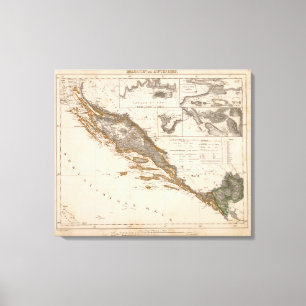 Impressão Em Tela Croatia