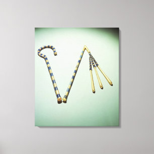 Impressão Em Tela Crook e flail, do Tútankhamun