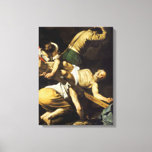 Impressão Em Tela Crucificação de St Peter - Caravaggio