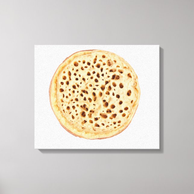 Impressão Em Tela Crumpet em branco (Frente)