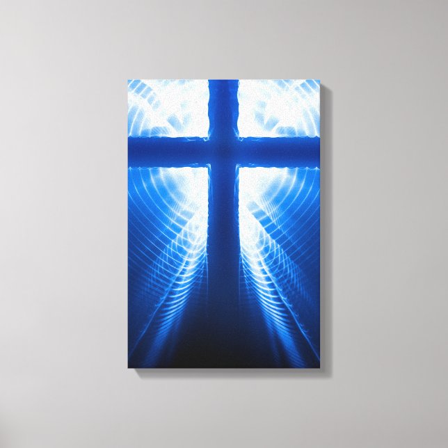 Impressão Em Tela Cruz de Cristo (Frente)