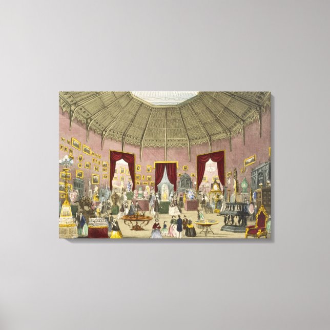 Impressão Em Tela Crystal Palace, Departamento de Zollverein, por Ch (Frente)