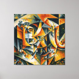 Impressão Em Tela cubismo paisagem 2