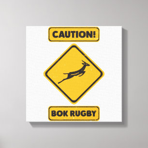 Impressão Em Tela Cuidado - SpringBoks Cruzando