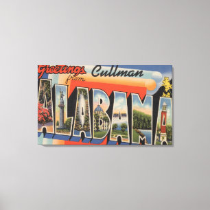 Impressão Em Tela Cullman, Alabama - grandes cenas da letra