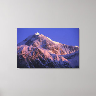 Impressão Em Tela Cume do Pico Denali (Mt. McKinley) em