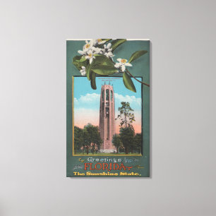 Impressão Em Tela Cumprimentos de Florida & de imagem do canto