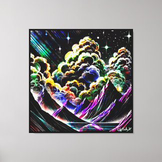 Impressão Em Tela Cumulus Canyon