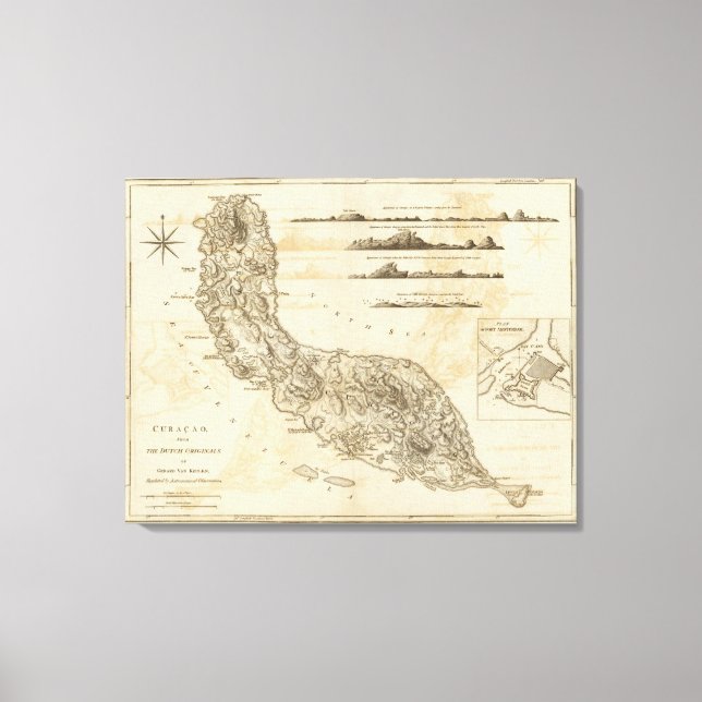 Impressão Em Tela Curacao (Frente)