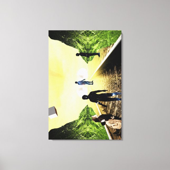 Impressão Em Tela Curiosidade (Frente)