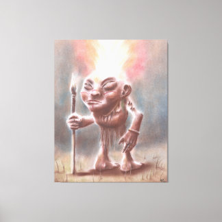 Impressão Em Tela Curupira