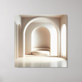 Impressão Em Tela Curved Alcove Seat