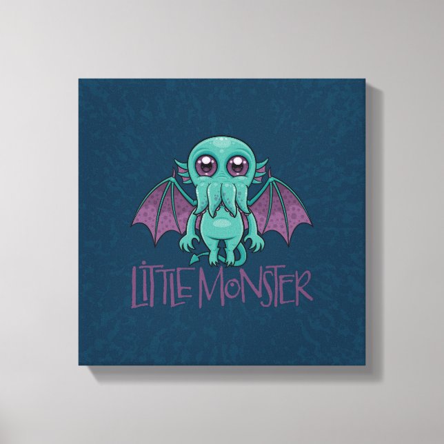 Impressão Em Tela Cute Baby Cthulhu Little Monster (Frente)