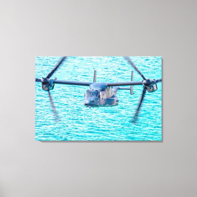 Impressão Em Tela CV-22 OSPREY 24x36 (Frente)