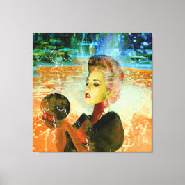 Impressão Em Tela Cyborgue elétrico