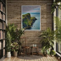 Impressão em tela da Casa de Luz do Ponto Neist - 