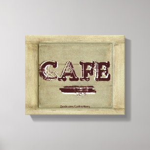 Impressão em Tela da Cozinha do Café Rústico - Pin