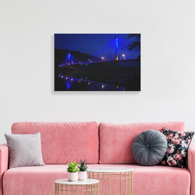 Impressão em tela da U.S. Grant Bridge (Insitu(Sala de estar))