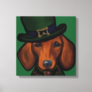 IMPRESSÃO EM TELA DACHSHUND