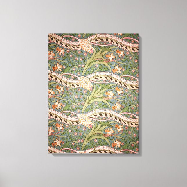 Impressão Em Tela Daffodil Chintz', 1875 (Frente)