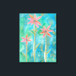 Impressão Em Tela Daisies III<br><div class="desc">Floral</div>