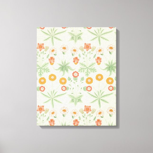 Impressão Em Tela Daisy Pattern (por William Morris) (Frente)