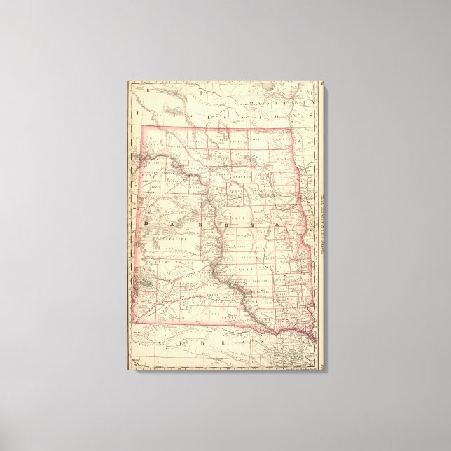 Impressão Em Tela Dakota 3 (Frente)